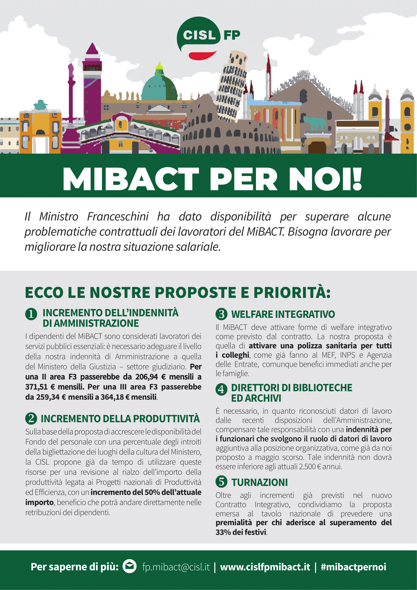 Notizie | Cisl Fp | Ministero della Cultura